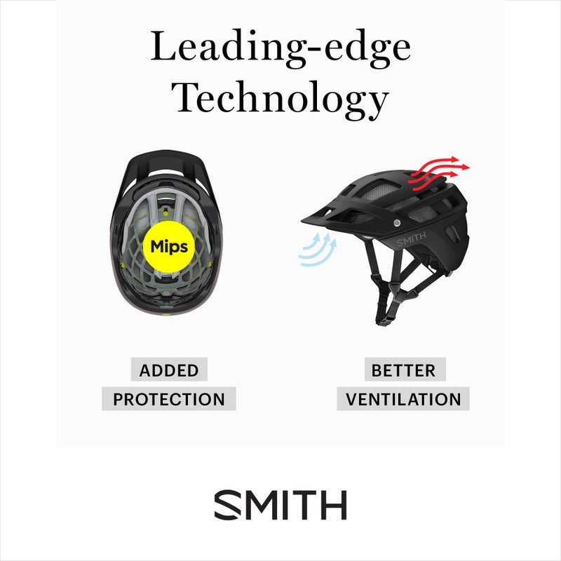 SMITH خوذة دراجة هوائية SMITH Signal - خوذة دراجة للبالغين مع تقنية MIPS - حماية خفيفة الوزن من الصدمات للرجال والنساء - أبيض، متوسط - Image 4